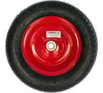 Колесо пневматическое 3.50-8 (370 мм; втулка-95 мм, подшипник 20 мм) для тачек WB200D, WB120D, WB300D Tsunami D0KB8A4AIR35002