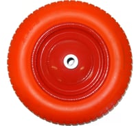 Колесо PU 3.25-8 (360 мм; втулка 107 мм; подшипник 15 мм) для тачек WB 121S, WB 180S Tsunami D0KB8A4AIR32503