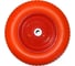 Колесо PU 3.25-8 (360 мм; втулка 107 мм; подшипник 15 мм) для тачек WB 121S, WB 180S Tsunami D0KB8A4AIR32503 1