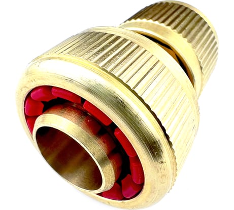 Быстросъёмное соединение для шланга 19 мм с аквастопом Профитт 0102785-RCS