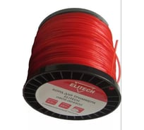 Леска звезда, 2 мм, 167 м Elitech 0809.004500