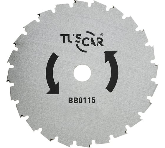 Нож для мотокосы BB0115 Professional 200x25.4/20x1.6х22T, Forest - для кустореза TUSCAR 1030115210-22-2