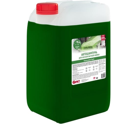 Бесконтактный шампунь Force Green Foam с пеной зеленого цвета 20 кг АиС 7011439
