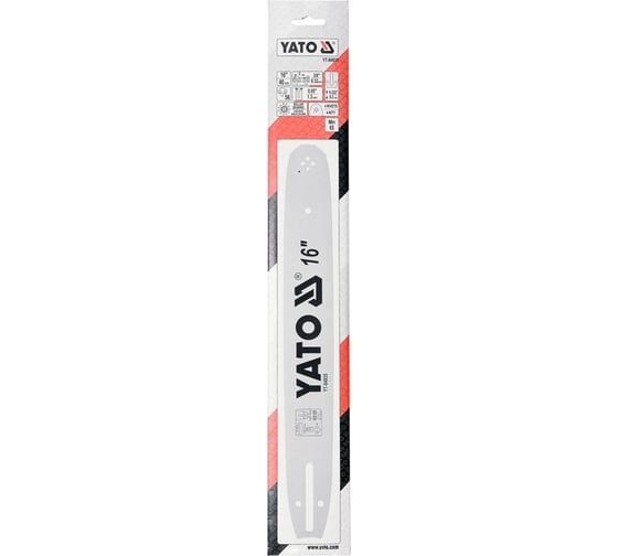 Шина для бензопил, 16", 3/8"P YATO YT-84935