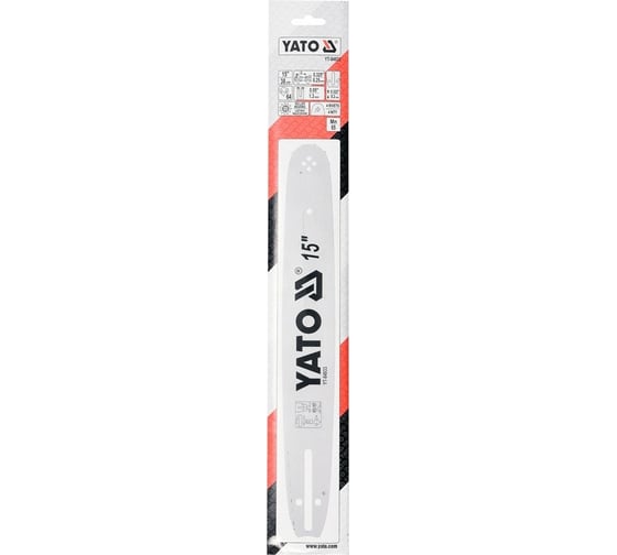Шина для бензопил, 15", .325U YATO YT-84933