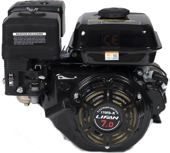 Двигатель LIFAN 170FD-R D20 00-00001564 1