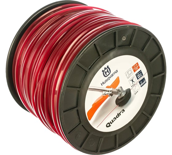 Триммерный корд Quadra 3.0 мм, 240 м Husqvarna 5908464-06 1