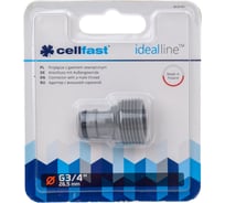 Адаптер с внешней нарезкой IDEAL 3/4'' Cellfast 50-670