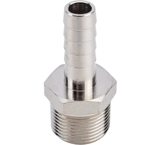 Штуцер DOUBLE-LIN наружная резьба 1" латунный никелированный диаметр 13.3 мм LL6046 1"-13.3 1