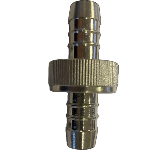 Латунный никелированный фитинг штуцер/штуцер DOUBLE-LIN 1/2" LL6176(1/2"-14.3-14.3) 1
