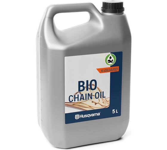 Масло для смазки цепи, канистра 5 л Bio Advanced Husqvarna 5888183-10 1