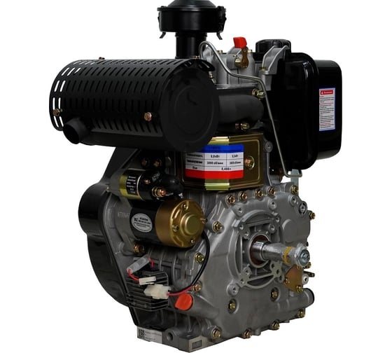 Двигатель Diesel LIFAN 192FD D25 6А 00-00000858