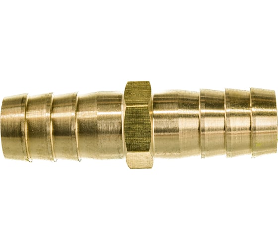 Соединитель для шланга 1/2", латунный PALISAD 65708
