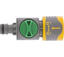 Соединитель штуцерный с переключателем PALISAD LUXE 66248