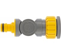 Соединитель штуцерный с внутренней резьбой 1/2"-3/4", с шарниром PALISAD LUXE 66247