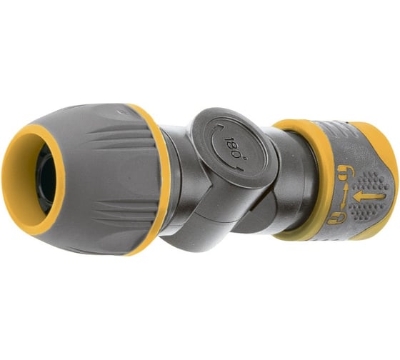 Соединитель быстросъемный универсальный 1/2-3/4" с шарниром PALISAD LUXE 66249