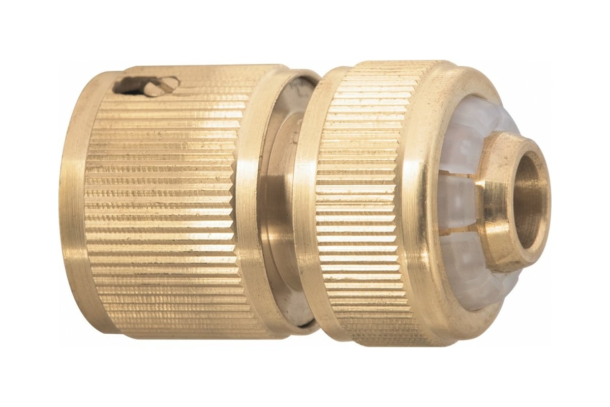 Соединитель латунный быстросъемный для шланга 1/2\" PALISAD 66264 ...