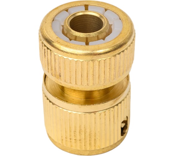 Соединитель латунный быстросъемный для шланга 1/2" PALISAD 66264