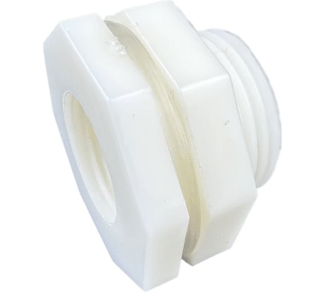 Адаптер пластиковый выход 1/2" внутренняя резьба для бочки Профитт 1894024