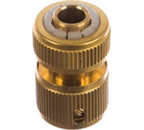 Коннектор 1/2" с аквастопом латунь FRUT 402073