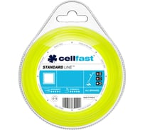 Леска STANDARD (1.3 мм; 15 м; квадрат) для триммеров Cellfast 35-010