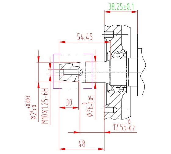 Двигатель бензиновый (13 л.с.) LIFAN 188F-V