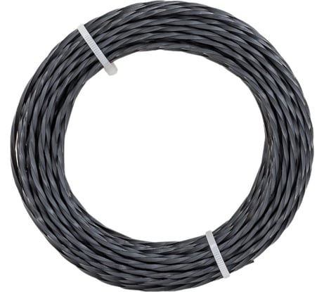 Леска для триммеров 2.4 мм, 15 м, витой квадрат Gigant G12-0407P