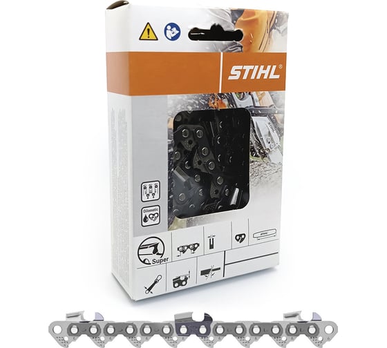 Цепь Rapid Super (25 RS) 72 звена Stihl 3638-006-0072 - выгодная цена, отзывы, характеристики, фото - купить в Москве и РФ