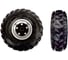 Колесо 19x7х8 широкий протектор FORZA FZ.19х7х8М 1