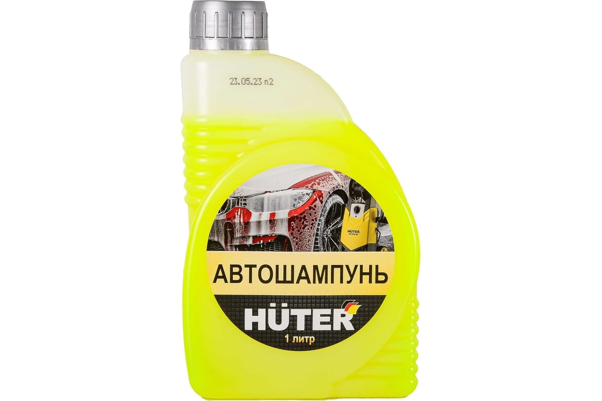 Автошампунь для бесконтактной мойки, 1 л Huter 71/5/20 - выгодная цена,  отзывы, характеристики, фото - купить в Москве и РФ