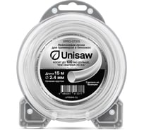Леска Professional Quality (2.4 мм, 15 м, круглая) Unisaw SPRO-07305