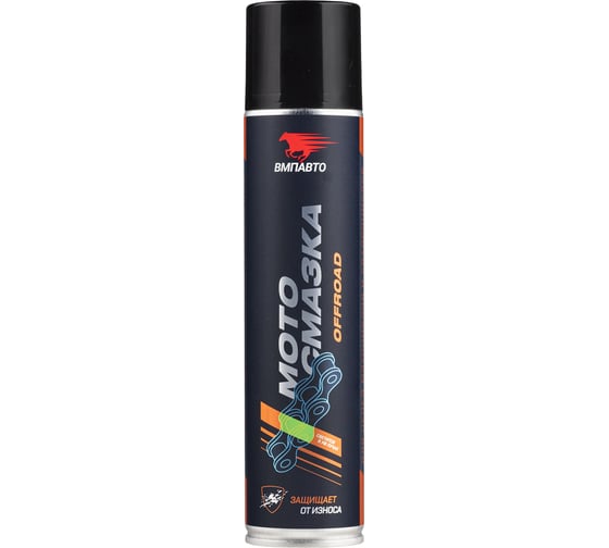 Смазка для цепей внедорожных мотоциклов 400 мл флакон - аэрозоль ВМПАВТО 8408
