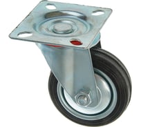 Колесо для транспортных тележек 75 мм, на площадке ТУНДРА 3609815