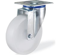 Поворотная колесная опора с площадкой 150 мм, 180 кг KAMA K-3302-MMB-150