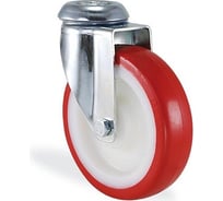 Поворотная колесная опора под болт 80 мм, 110 кг KAMA 2800-PUB-080