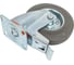 Колесо с поворотной платформой и тормозом 150 мм EMES EM01SPRG150X40F 5
