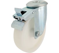 Колесо с кронштейном, креплением под болт и тормозом 150 мм EMES EM04ZKZ150X40F