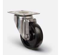 Колесо с поворотной платформой EMES EM01BKB100X30SS