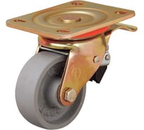 Колесо с поворотной платформой и тормозом EMES ED01VKV150X45F