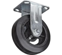 Колесо для тележки неповоротное FCd 200 литая резина, без тормозов, 200 мм ООО Комус 372524