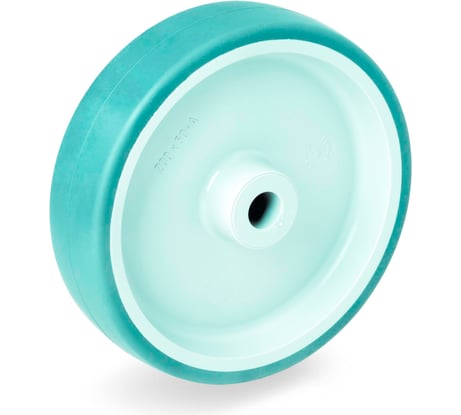 Колесо с подшипником скольжения (150х35х15 мм; 140 кг; термопластичная резина/полипропилен) Tellure Rota 711105