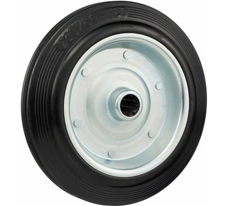 Колесо (250 мм; мет/рез; игольчатый подшипник ось 20 мм; г/п=210 кг) Стелла 4000-250