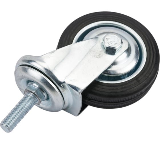 Колесо промышленное поворотное крепление болтом М10 SCT93 75 мм MFK-TORG 4008075 М10