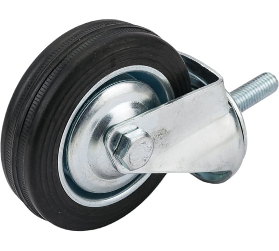 Колесо промышленное поворотное крепление болтом М10 SCT93 75 мм MFK-TORG 4008075 М10