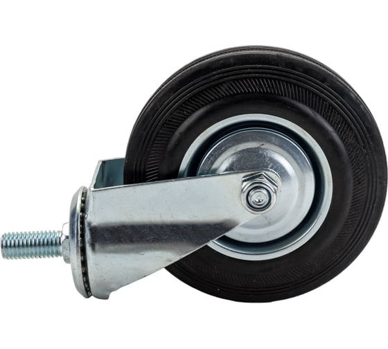 Колесо промышленное поворотное крепление болтом М14 SCT55 125 мм MFK-TORG 4008125 М14
