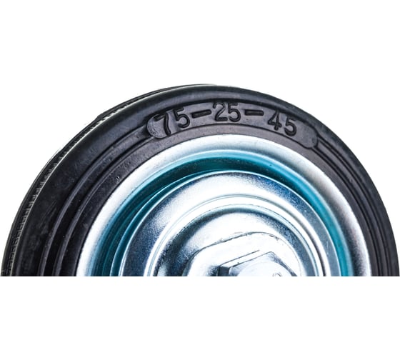 Колесо промышленное поворотное с тормозом SCB93 75 мм MFK-TORG 4003075