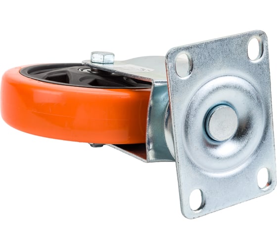 Колесо большегрузное полиуретановое поворотное PVC Medium 125 мм MFK-TORG 4023125 PVC