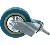 Колесо серая резина крепление болтом М12 SCTG42 100 мм MFK-TORG 3062100