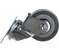 Колесо серая мягкая резина поворотное FCG25 50 мм MFK-TORG 5053050М