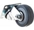Колесо серая мягкая резина поворотное FCG25 50 мм MFK-TORG 5053050М 2